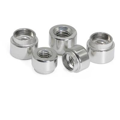 China Heavy Industry Manufacturer Stainless Steel Round M2 M3 M4 M5 M6 M8 M10 Accessories Self Lock Snap Nut for sale