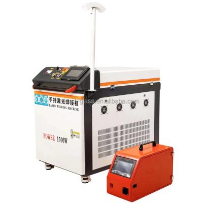 China Raycus/JPT / MAX Laser Source 1000W Hand Held Fiber Laser Welding machine With Automatic Wire Feeder for sale