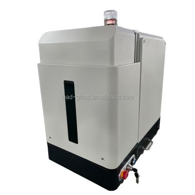 China Closed 20w 30w 50w Raycus JPT Max Metal Laser Marking Machine with Protective Cover for sale