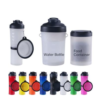 China Non-automatic Portable Water Dispenser Outdoor Pet Product Collapsible Band Pet Bowls and Feeders for sale