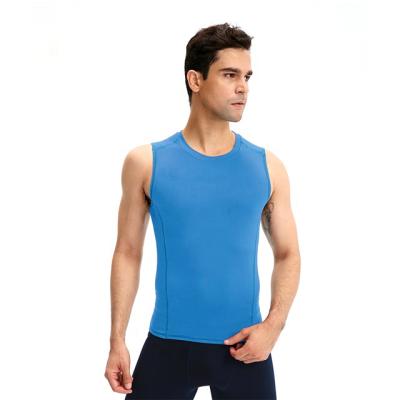 China OEM QUICK DRY QUICK DRY Sporty Men's Tank Top & Blue Back Custom Style for sale