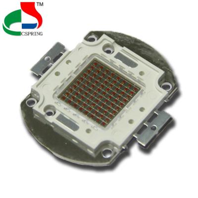 China High Power AlGaInP Led Chip 1W 3W 10W 30W 50W 80W 100W 620nm, 630nm, 640nm, 660nm for Plant Grow Lights en venta