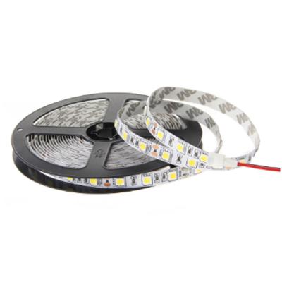 Cina Decorative 5050 Led White Mini Strip Light Hotel Flexible Warm White 60LEDS/M DC12V 4000K in vendita