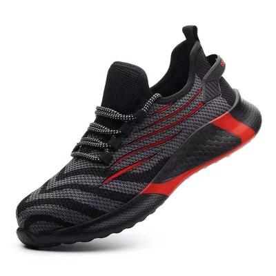 China Hot Selling Anti-slip Anti-slip Work Trainers Industrial Protective Breathable Casual Safety Shoes For Men's Anti-smash for sale