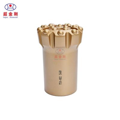 China Dredge de ouro R32 Rock Button Bit Alta eficiência Heavy Duty Rock Drilling Bit à venda