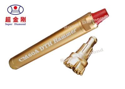 China 6 polegadas DTH martelo para a perfuração de rocha Cop64 Ql60 Compatible Bit Shank e API 3 1/2 