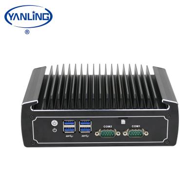 China For Business Yanling New Core 2021 i5 10210U Embedded Fanless Barebone Computer Mini PC Support Win 11/Dual Core for sale