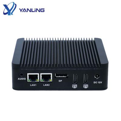 China For business YanLing htpc N3160 LAN dual PC IBOX501 N5 home theater PC support display port one mini home server for sale