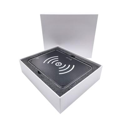 China Aluminum Alloy Card Reader Uhf Rfid Tag Reader Desktop Rfid Integrated Reader UHF for sale