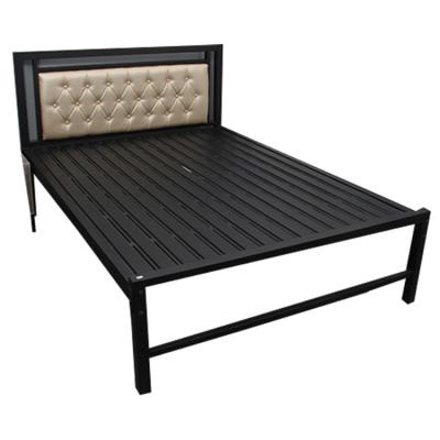 China Other Free Sample Super Quality Bunk Bed Beds For Bedroom Dorm Metal Black Double Customized Style Packing Modern Steel Bed Bedroom for sale