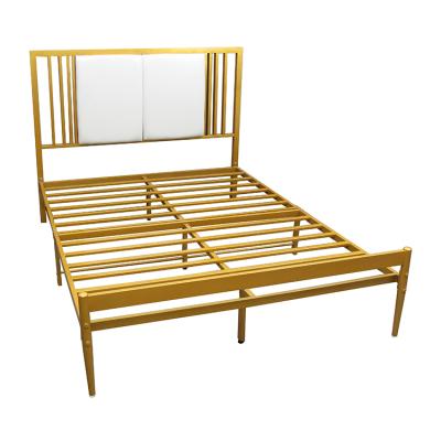 China Other Free Sample Super Quality Bunk Bed Beds For Bedroom Dorm Metal Black Double Customized Style Packing Modern Steel Bed Bedroom for sale