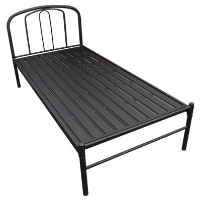 China Other Free Sample 1.8M Big Ins Simple European Household Iron Double Metal Bed for sale