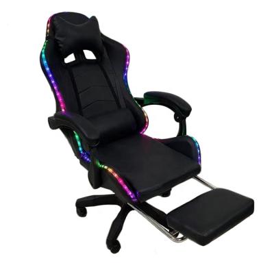 China (Height)Adjustable Ergonomic Gaming Chair Pay Off Luxury Sit PC Gaming Chair Office Chair With Led for sale