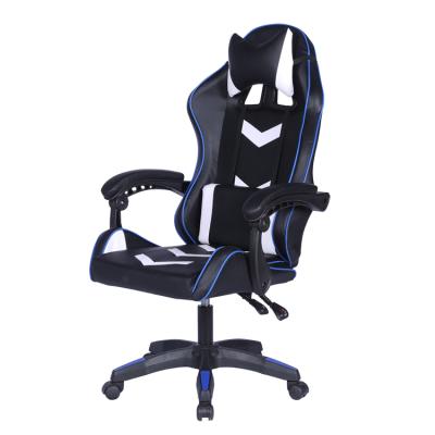 China Free Sample Slipcovered Racing Computer Custom Office Gaming RGB Led Without Wheels Parts Cheap Gamer Gaming Chair for sale