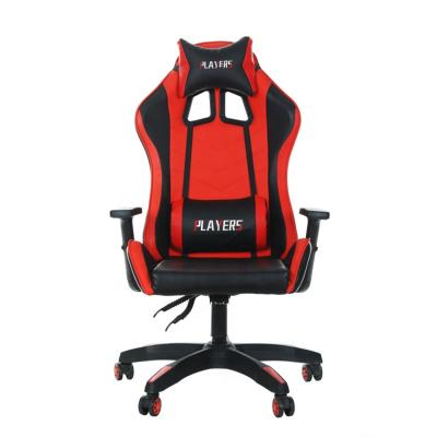 China Wholesale Adjustable Gaming Chair PVC PU Leather Adjustable Computer Desk Gaming Chair (Height) for sale