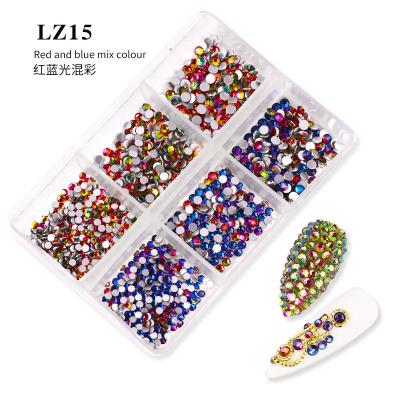 China China Factory Price Factory Price China Crystal Nails Art Decoration Accessories Rhinestones Ceramic Women for sale