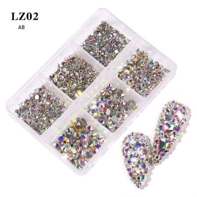 China China Factory Price Factory Price China Crystal Nails Art Decoration Accessories Rhinestones Ceramic Women for sale