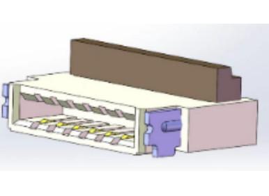 Κίνα Συνεργαστές ZIF FPC Υψόμετρο 1,0 mm Back Lock Flip FPC Smt Connector προς πώληση