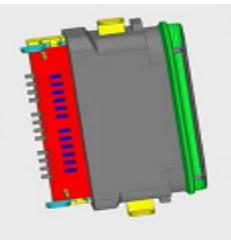 China 24 pinos USB tipo C SMT conector ângulo direito à venda