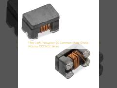 Filter High Frequency DC Common Mode Choke Inductor DCCM02 Series