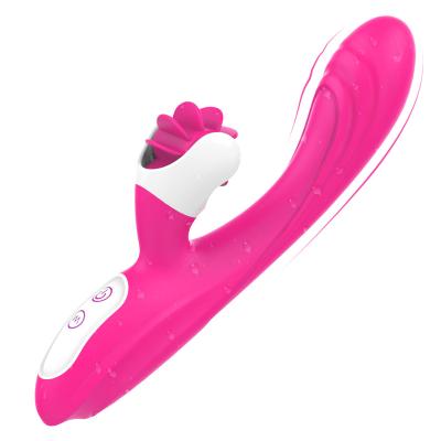 China 9 Modes Vibration * 9 Multiple Speeds Rotation Tongue (tongue) S-HANDE XXX Licking Silicone Vibration Stimulation 9 Frequency Double Masturbation Clit Tongue Sex Toys Adult Vibrator for sale