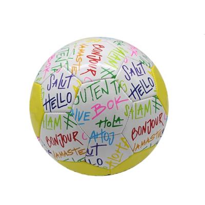 China PVC Made In China Top Quality Customize PVC Soccer Ball Size 5 for sale