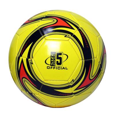 China PVC Grade 5 Football PVC Leather Popular Design Soccer Ball For Club Training for sale