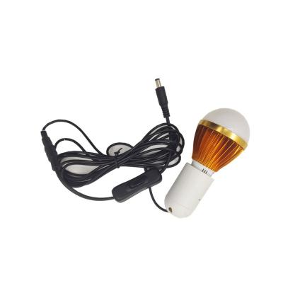 China Other 12V5WSmall solar power system bulb belt3Rice5521DCLine solar controller bulb support bulb for sale