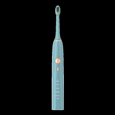 China 2021 OEM 15 IPX8 Battery Operated Smart Modes Chargeable Ultra Sonic Waterproof Oscillating Toothbrush 2021 for sale