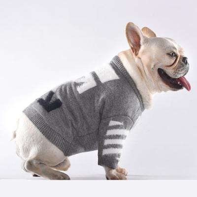 China Stocked Winter Designer Dog Clothes 2022 Wholesale Dog Apparel Designer Pet Clothes for sale