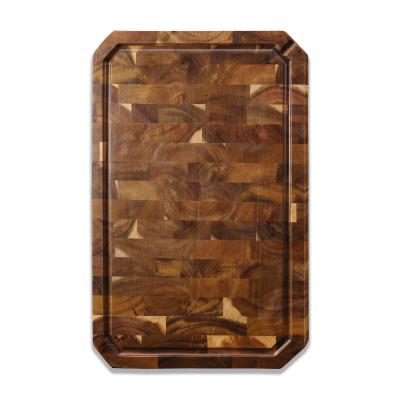 China OEM/Wholesale Walnut Wood Choppers Block Kitchen End Grain Disposable Premium Custom Personalized Wooden Cutting Board for sale