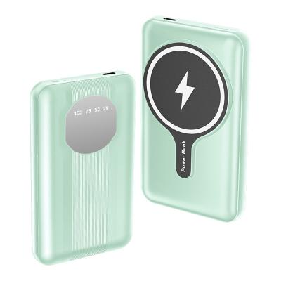 China Support Radio Fast Charging Power Banks Magnetic Portable Fast Charging Battery Charger Power Bank For Apple Iphone for sale