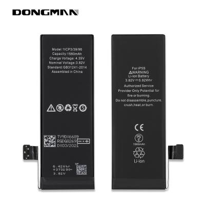 China Consumer Electronics China Factory Wholesale Lithium Grade A+ Mobile Phone Battery For Iphone 5S for sale