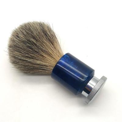 China Shaving Brush Popular Badger Hair Shaving Brush with Synthetic Badger Hair Shaving Knots for Men Shaving Razor for sale