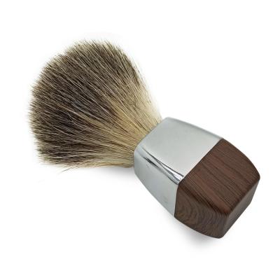 China Shaving Brush Popular Badger Hair Shaving Brush with Synthetic Badger Hair Shaving Knots for Men Shaving Razor for sale