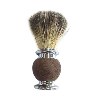 China Wholesale Shaving Brush Base High Quality Shaving Brush With Resin Handle Badger Hair Brushes Shaving Kit For Men for sale