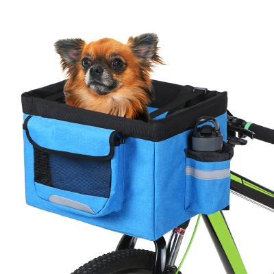 China New Selling Breathable Outdoor Hot Dog Bike Integrated Pet Bag Portable Amazon Packing Folding Shoulder Bag for sale