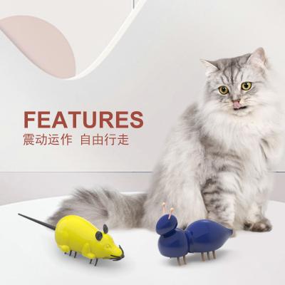 China Cat Toys Mouse ABS Ants Sustainable Electric Pet Cat Electric Simulation Mouse Toy for sale