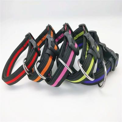 China Wholesales Padded Pet Collars Waterproof Collar Foamed Cotton Dog Collars for sale