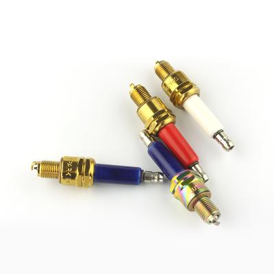 China iridium motorcycle ignition switch colored spark plugs a7tc for sale