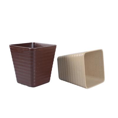 China New Direct CLASSIC Bamboo Succulent Planter Pot Square Fiber Plant Style Box Logo Item for sale