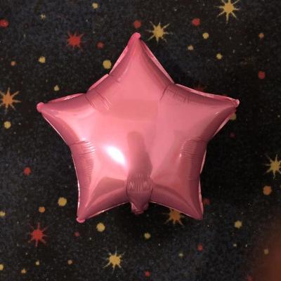 China Foil Solid 18 Inch Foil Balloon Star Mylar Balloon Wedding Holiday Party Balloon Birthday Decorations for sale