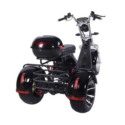 China High quality wholesale cheap electric bicycle 3 wheel tricycle scooter unisex fast delivery for adult for sale