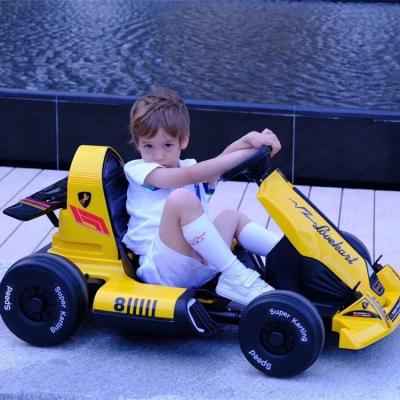 China Ride On Toy Crossover Buggy New Alloy Steel Tube Children Ride On Car Electric 12v Kids Electric Go Kart for sale