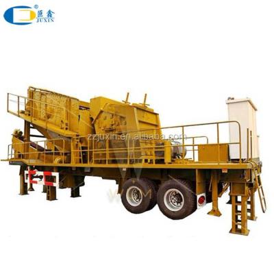 China energy & Mining Banded Mobile Crushing Station for sale