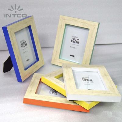 China Beautiful Decorative Fruit Color Picture Frame INTCO Sixy Gifts Picture Photo Frame for sale