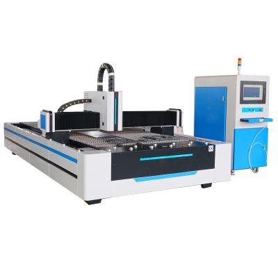 China Water Cooled CNC Metal Laser Machine Sheet Metal Fiber Laser Cutting Machine for sale