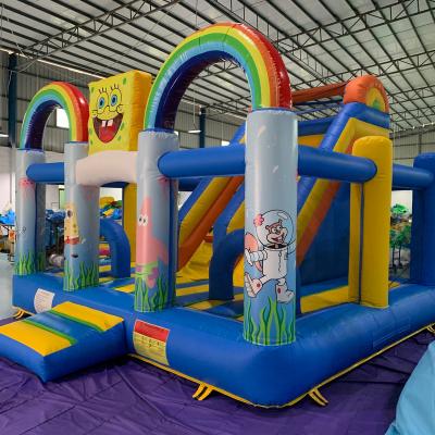 China Lightweight ; Easy Setup Indoor Inflatable Bouncy House Instant Inflatable Bounce House Jumping House Playground Kids Party for sale