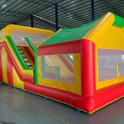 China Lightweight ; Easy Setup Inflatable Jumping Castle and Inflation Bounce House Birthday Party Inflatable Jumping House Instant Outdoor House for sale