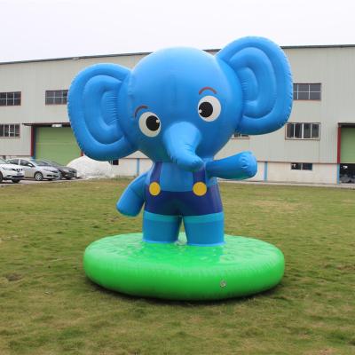 China Lightweight ; Easy Setup And Instant Inflation Outdoor Inflatables Customized Decorative Advertising Inflatables Big Balloon Elephant Inflatable For Shopping Mall for sale